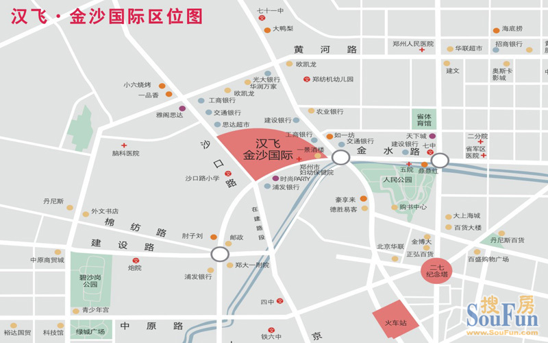 汉飞金沙国际交通图