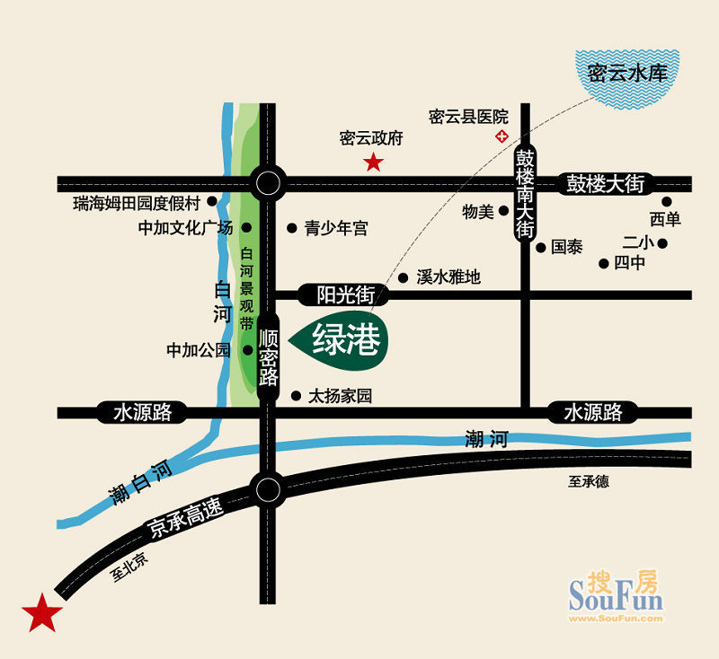 中国铁建绿港的相册-交通图 