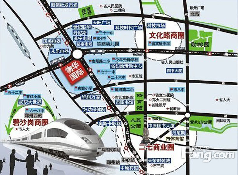 物华国际交通图