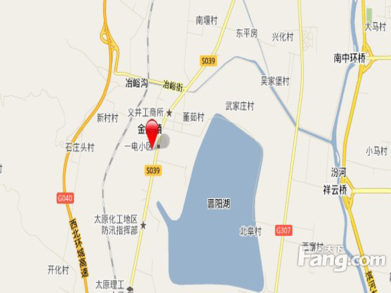 晋阳湖·嘉园交通图
