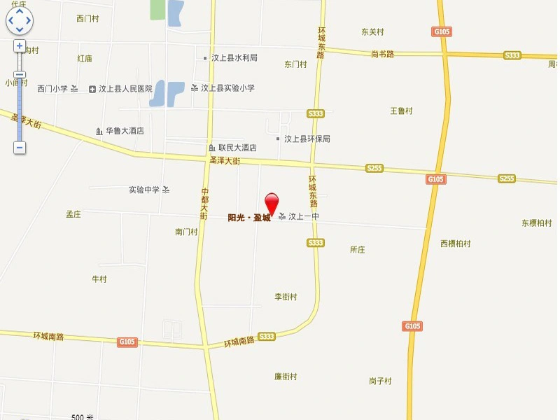 自驾车从汶上车站到汶上一中南门下车即可到达.