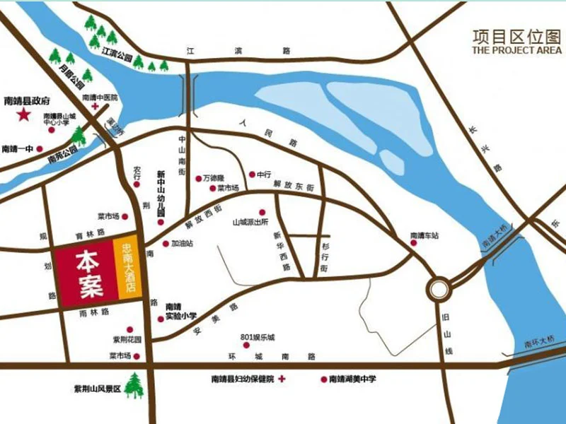 金御豪庭交通状况  驾车路线:项目位于南靖县山城镇荆南路