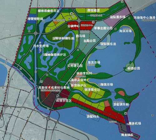 天津滨海新区规划：海滨休闲旅游区 将于明年开建