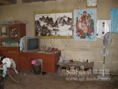 80年代大杂院内部家居图