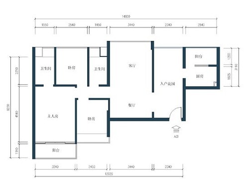 90平折腾出4房2厅 装修过程超详细分享(组图)