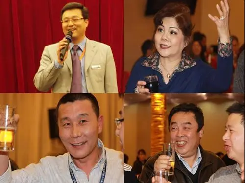 和玺高管层:营销总监冯雷先生,董事长安钟岩女士,总经理赵方先生,副总