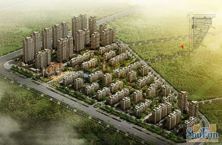 中建大观天下 搜房网新录楼盘项目展示
