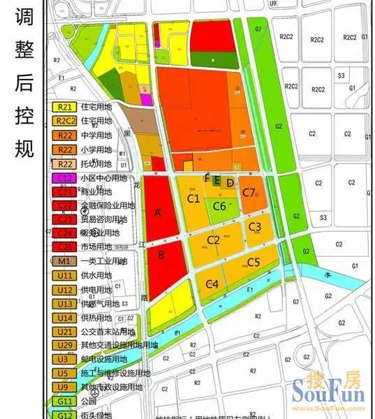 地块控规图