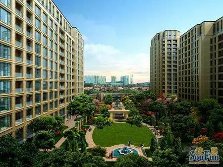 绿城南湖生态城中央商务区效果图