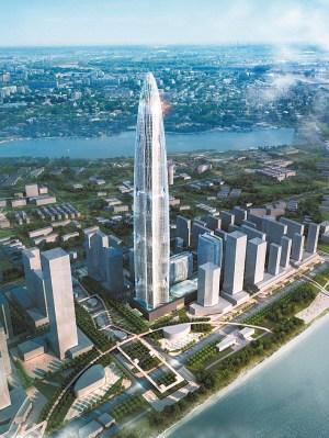 武汉全球第三高楼开建 
