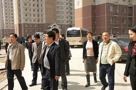 石家庄市长安区政协常委领导一行考察北城国际