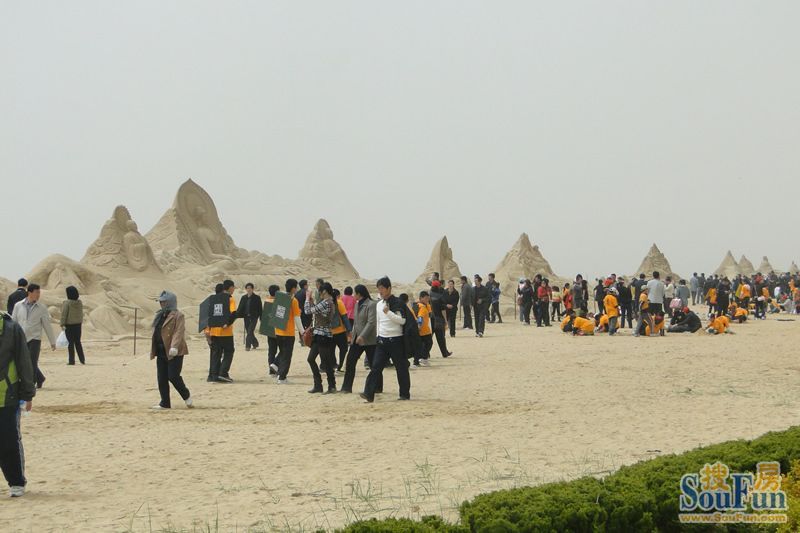 沙雕节带动南海旅游热 文登南海楼盘热潮来袭