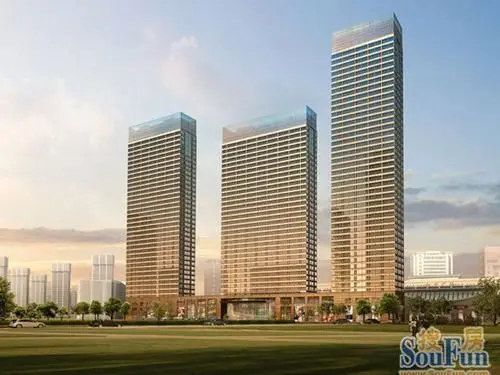 高尔基路南侧  价格:均价26000元/平方米 绿城大连深蓝中心,项目总