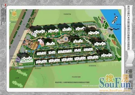 保定规划局发布香江61东湖印象修建性详细规划