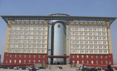 山东菏泽牡丹区政府大楼