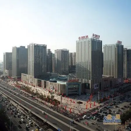 石家庄裕华万达广场实景图