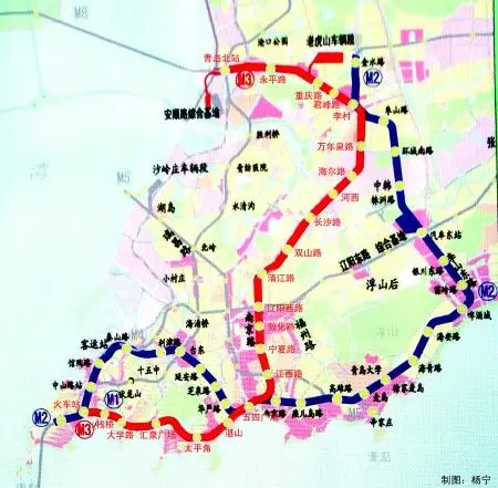 青岛地铁3号线22处站点效果图首次亮相