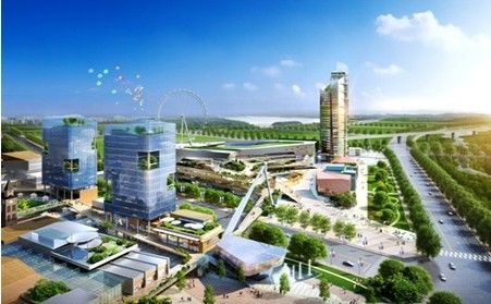 唐山通达韩国城项目效果图