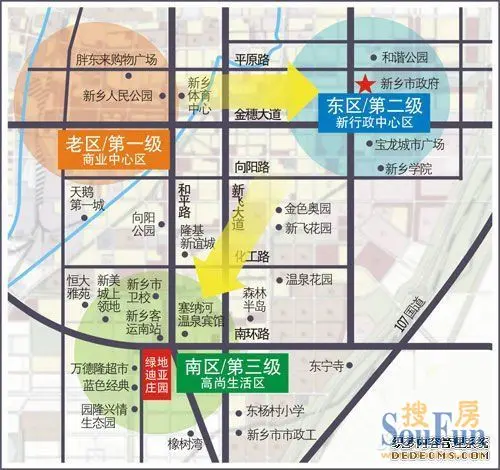 乘《中原城市群总体规划研究报告》的春风,新乡市有了"东移南扩"和"郑