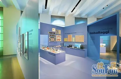 米兰设计博物馆展会二维材料展示出三维效果