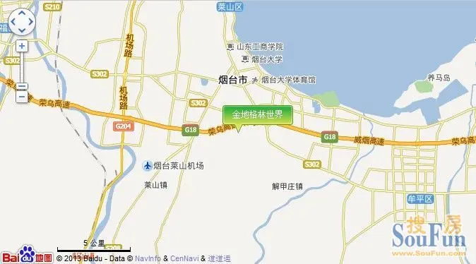 烟台新城心一路向东 莱山区位价值解读