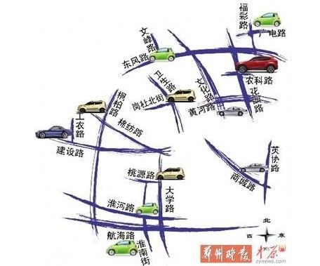 郑州11座停车场交付增911个泊车位
