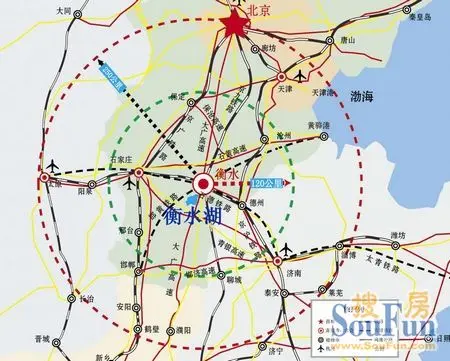 衡水滨湖新区区位图
