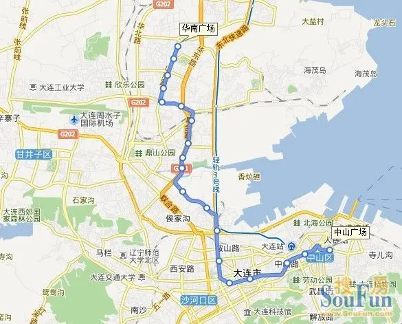 大连19路公交车 19路沿线新房