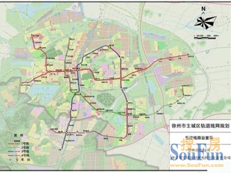 徐州轻轨建设规划