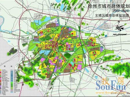 徐州市城市规划图