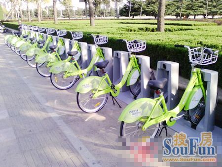 潍坊公共自行车目前尚不能使用