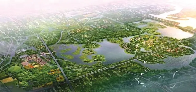 潘安湖湿地公园二期工程有序推进