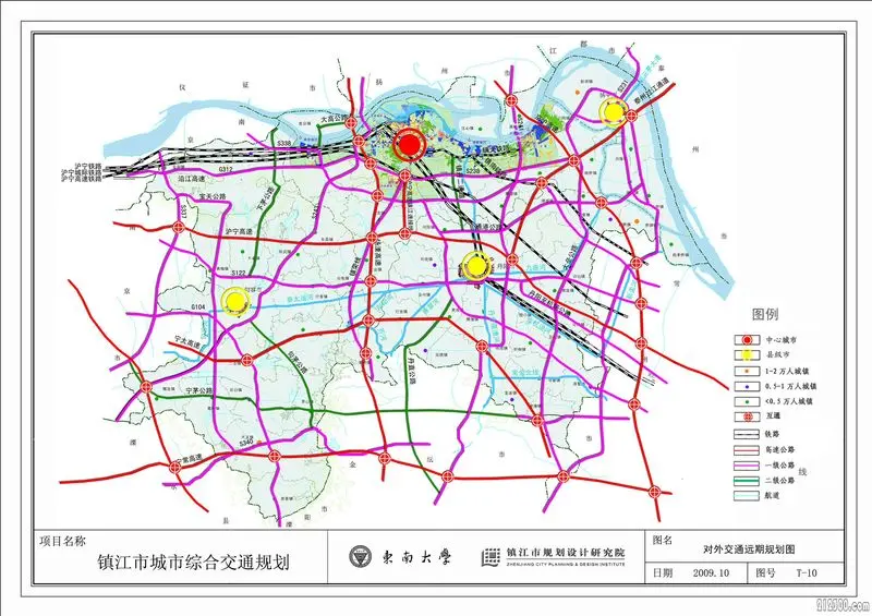 镇江市城市综合交通规划图片