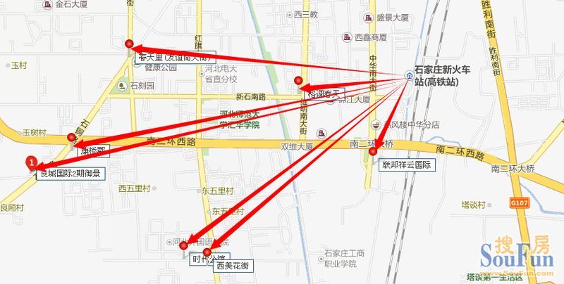 高铁时代:石市新火车站商圈楼盘竞相争艳-石家庄新房网-房天下