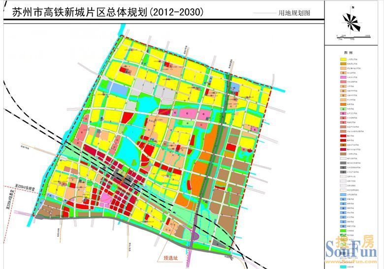 高铁新城29所 规划效果图出炉 不再是传说