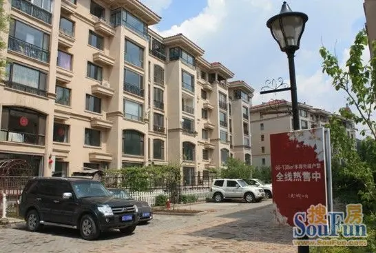 本溪房地产项目之富虹太子城园区图
