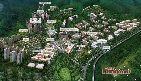 「大连天地」黄泥川板块鸟瞰图
