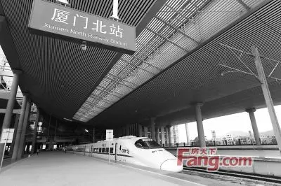 厦门北站多项优化措施改善交通 brt进站有专用车道