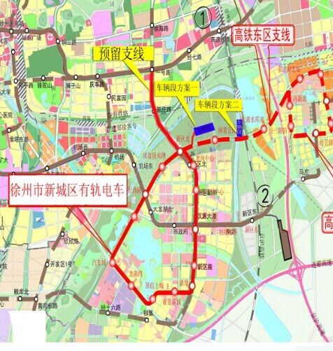 新城区有轨电车规划曝光 沿线楼盘5字头起-徐州新房网-房天下