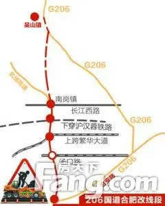 206国道合肥绕城公路明年底全贯通 过境车无需穿城