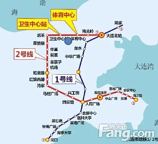 中航华府 大连地铁