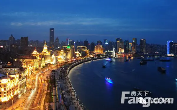 上海外滩实景图