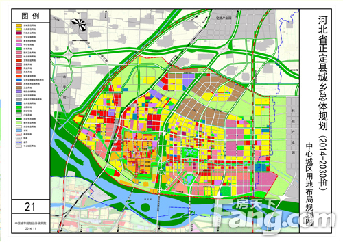  城区用地布局规划图