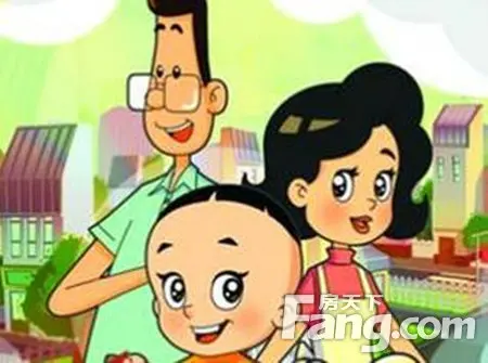 大头儿子一家的居住条件,在2013版中,每集片头都有从远处拉近房子的