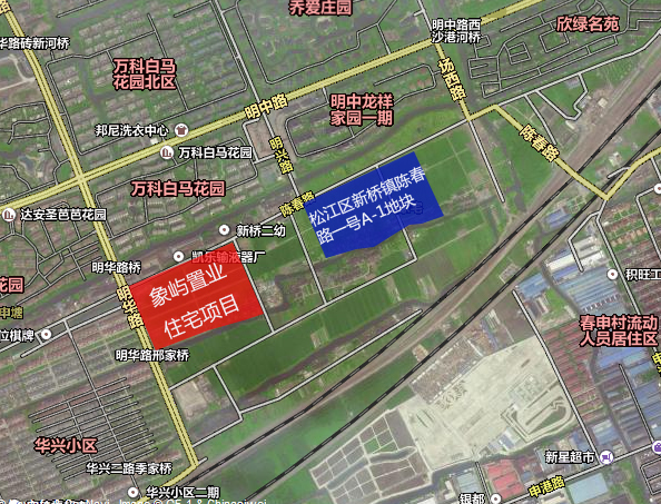 松江区新桥镇陈春路一号a-1地块