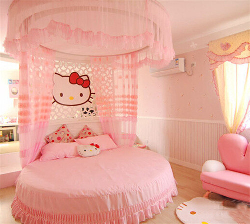 10平方米儿童房装修设计 粉色梦幻公主爱(多图)