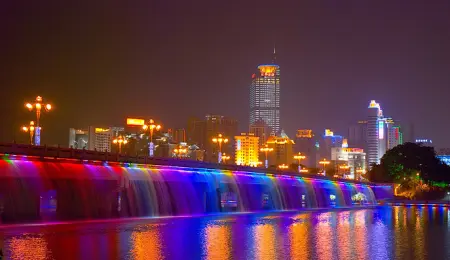 【大美滕州】滕州夜景 简直不能更美了!
