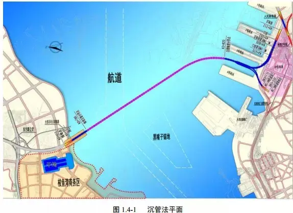 大连湾海底隧道定了从东港到甘区仅需10多分钟