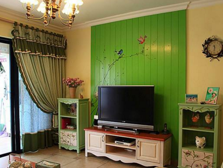 绿色墙纸配什么颜色窗帘 怎么挑选窗帘