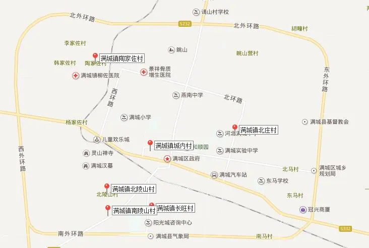 保定满城区11宗住宅用地挂牌 总面积191亩